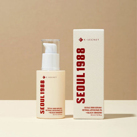 K-SECRET SEOUL 1988 Serum Retinal Liposome 2% Black Ginseng – 30 ml