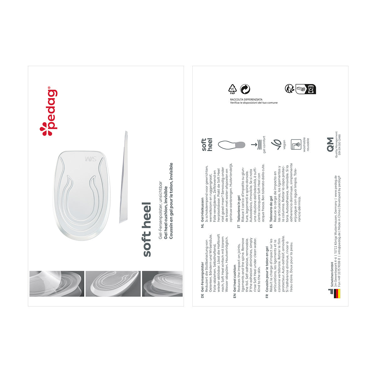 pedag Soft Heel 35-46