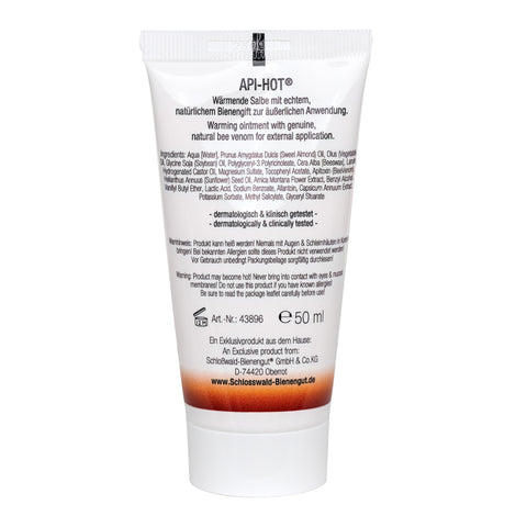 Schlosswald-Bienengut - API-HOT® wärmende Bienengift-Salbe (50 ml)