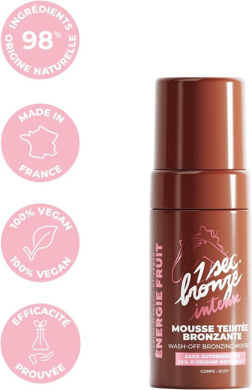 Intensiv getönter Bronzer-Schaum - 1 Sekunde