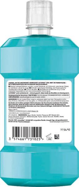 Listerine Mundspülung 500ml Cool Mint