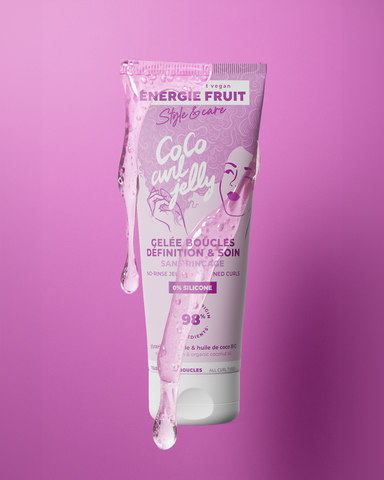 Kokos-Locken leichte feuchtigkeitsspendende Creme ohne Silikon - lockiges Haar
