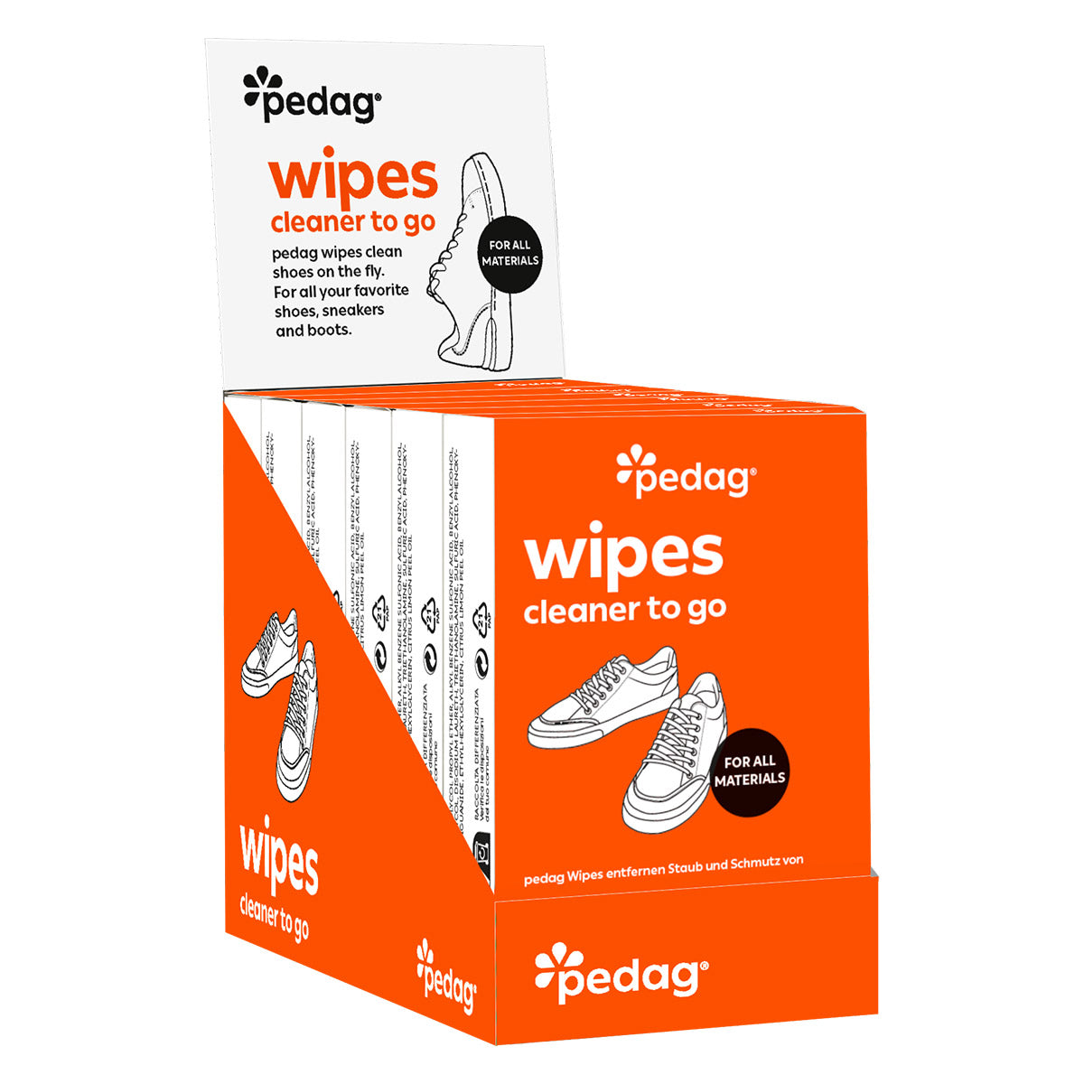 pedag Wipes 10 Wipes / Box