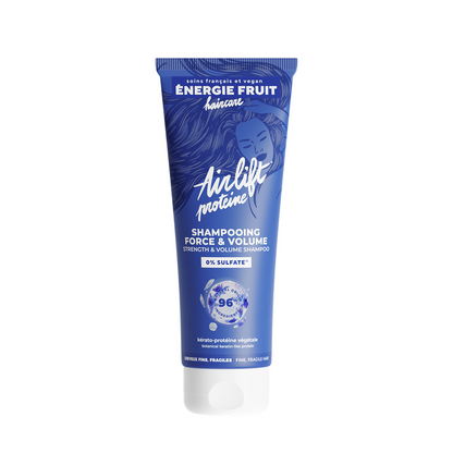 ENERGIE FRUIT - SHAMPOOING FORCE & VOLUME SANS SULFATE - CHEVEUX FINS, FRAGILES