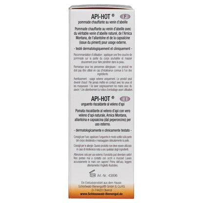 Schlosswald-Bienengut - API-HOT® wärmende Bienengift-Salbe (50 ml)