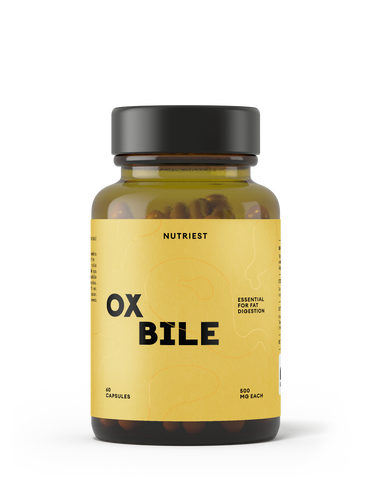 Biographie huile de foie de bœuf capsules de galle de Weiderind
