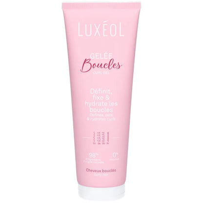 Luxéol Curl Defining Gel for Curly Hair – Hydration &amp; Hold – 250 ml