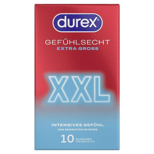 DUREX Gefühlsecht XXL Präservativ 10 Stk