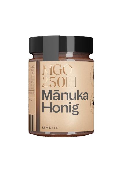 MADHU HONEY Manuka Honig MGO250 Glas 250 g