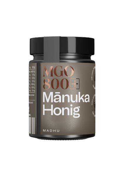 MADHU HONEY Manuka Honig MGO800 Glas 250 g