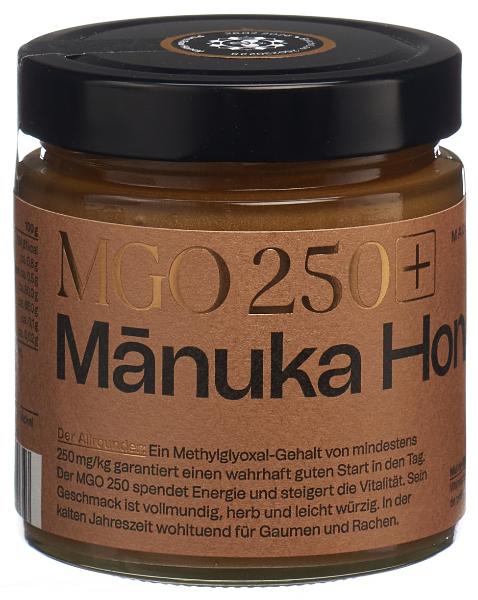 MADHU HONEY Manuka Honig MGO250 Glas 500 g