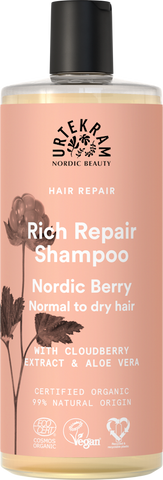 URTEKRAM Shampoo Nordic Berries 500ml