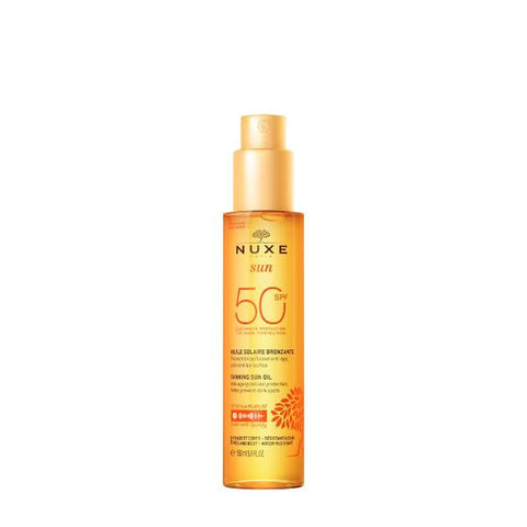 NUXE Sun Huile Bronzant Visage & Cor SPF50 150 ml