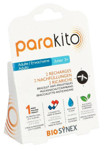 PARAKITO Nachfüllungen Pack 2 Plättchen
