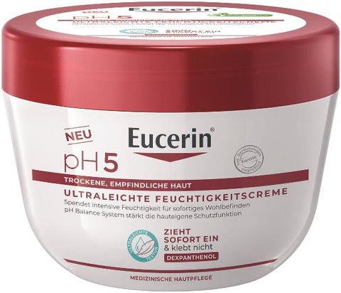 EUCERIN pH5 Feuchtigkeitscreme ultraleicht 350 ml