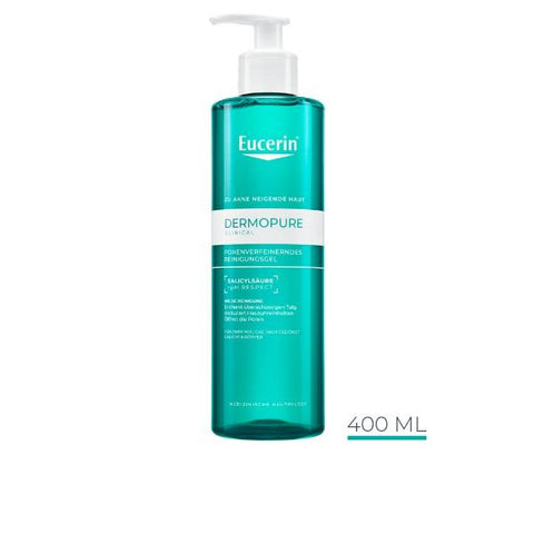 EUCERIN Dermopure Clin Reinigungsgel por 400 ml