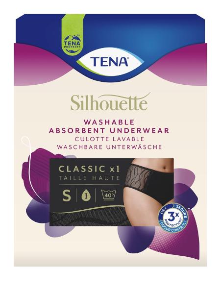 TENA Silhou Class Washable Underwear S schwa