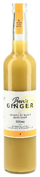 BEN'S GINGER Gingembre-Pêche Bio 500 ml