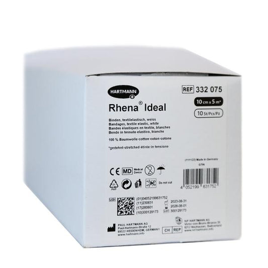RHENA Ideal Elastische Binde 10cmx5m wei n 10 Stk