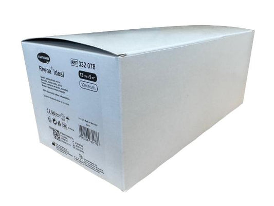 RHENA Ideal Elastische Binde 12cmx5m weiss 10 Stk