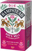 HAMPSTEAD TEA She's Well Herbal Tea 20 Bustine di Tè