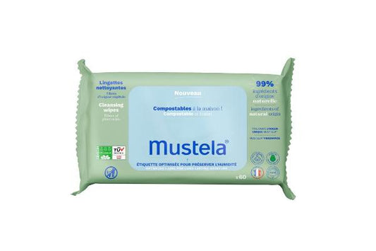MUSTELA Feuchttücher norm Haut kompostierb 60 Stk
