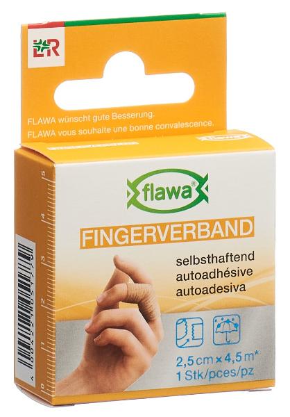 FLAWA Fingerverband selbsthaftend 2.5cmx4.5m hf