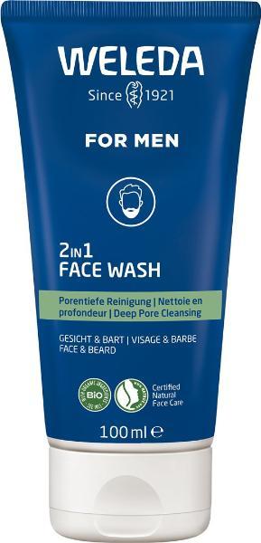 WELEDA PER UOMINI 2in1 Detergente Viso Tb 100 ml