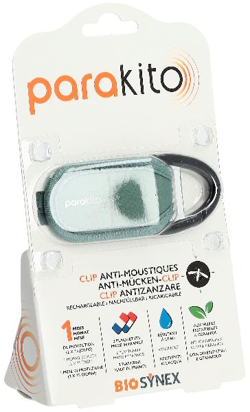 PARA'KITO Clips pour poussettes et sacs à dos kaki
