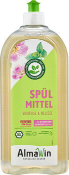 ALMAWIN Dishwashing Liquid Wild Rose & Melissa 1l