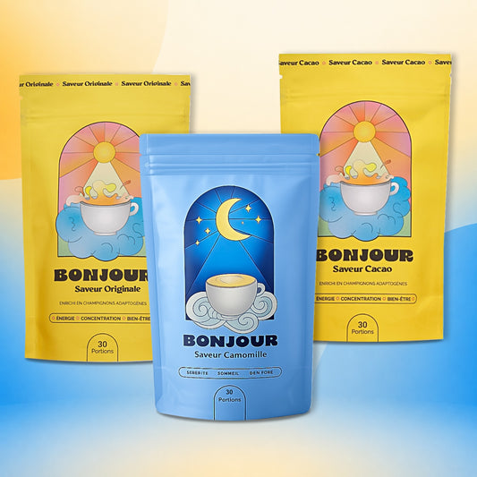 Hallo Flavor Discovery Trio - Originale & Cacao & Kamille (90 Portionen)