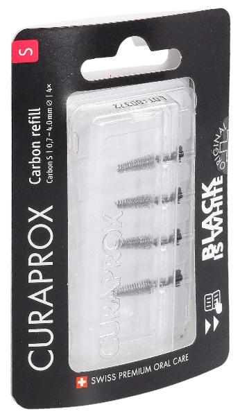 CURAPROX Black is white-CPS Carbon S refill 4 Stk