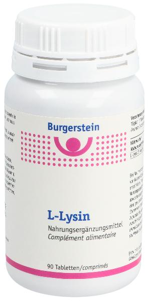 BURGERSTEIN L-Lysin 500 mg 90 Stück