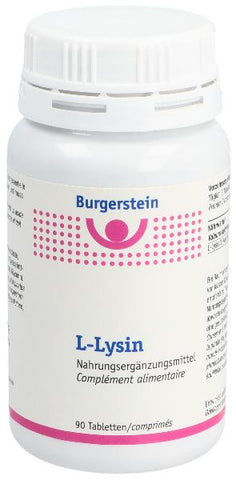 BURGERSTEIN L-Lysin 500 mg 90 Stück