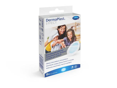 DERMAPLAST Effect Brandwundenpflast 43x68mm 8 Stk