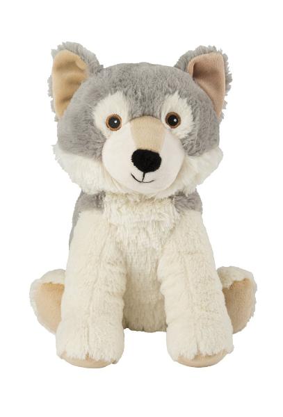 WARMIES Lupo di peluche riscaldato