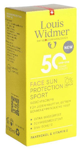 WIDMER Face Sun Protect Sport LSF50 o Parf 50 ml