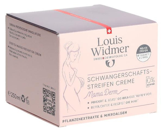 Widmer MamaDerm Schwangerschaftsstreifen Creme unparfümiert 250 ml