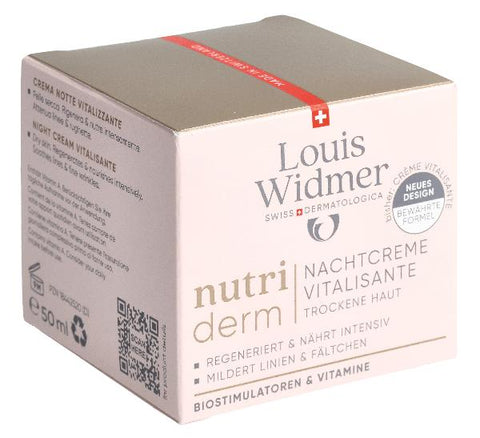 WIDMER Nutriderm Nachtcr Vitalisante parf 50 ml