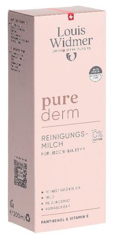 WIDMER Purederm Reinigungsmilch o Parf 200 ml