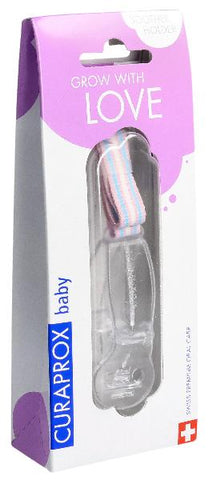 CURAPROX Schnullerhalter transparent