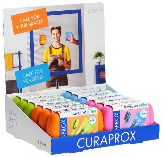 CURAPROX Travel Set Ortho Display ass 12Stk
