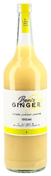 BEN'S GINGER Gingembre biologique-Citron-lime, 500 ml