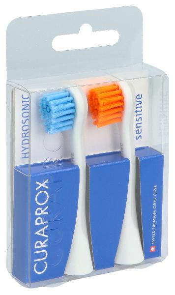 CURAPROX Hydrosonic Ersatzbü se blau-ora 1 Paar
