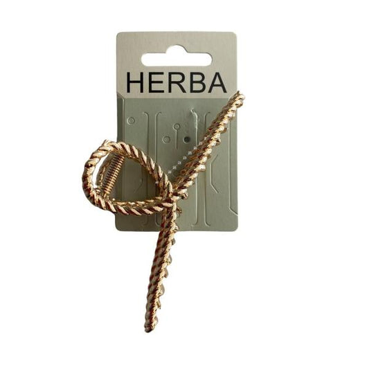 HERBA Klammer Loop 11cm Metall gold