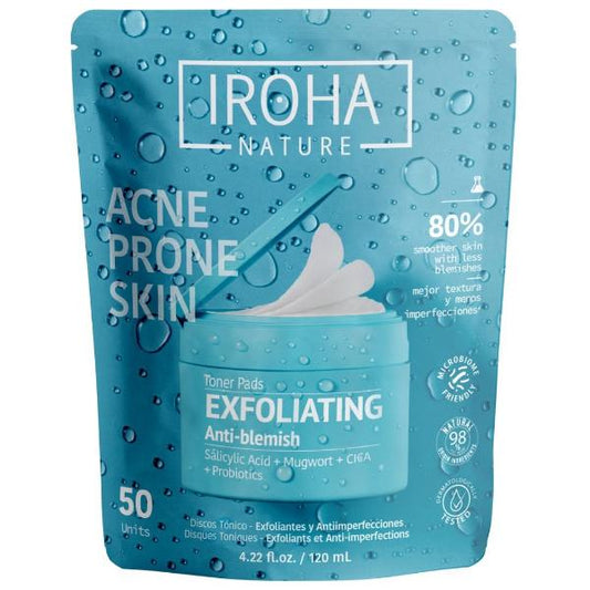 IROHA Nature Acne Prone Toner Pads Salicylic Acid 50 pcs