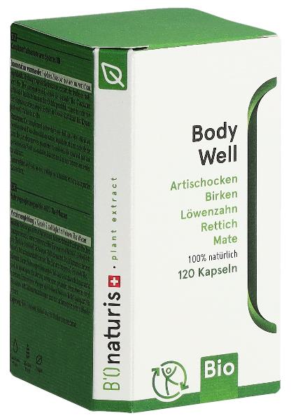 BIONATURIS Body Well Bio Capsules 120 pcs