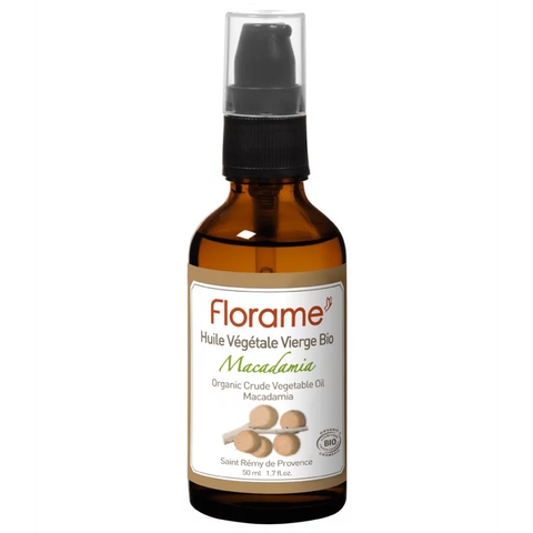 FLORAME - Huile biologique de macadamia - Nourrissante et hydratante 🌿✨