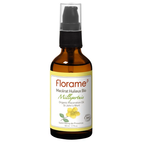 FLORAME - huile macérat de millepertuis biologique - Revitalisez votre peau naturellement 🌼💧