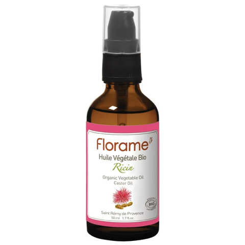 FLORAME - Olio di ricino biologico (spremuto a freddo) - Nutri e rivitalizza la tua pelle! 🌱✨